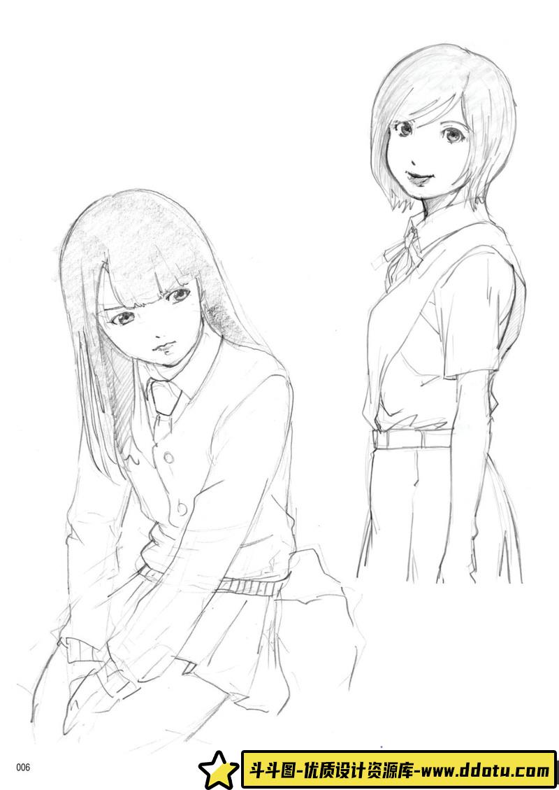 吉田彻10分钟描绘女角色250-创作学习-419MB-180P-1PDF