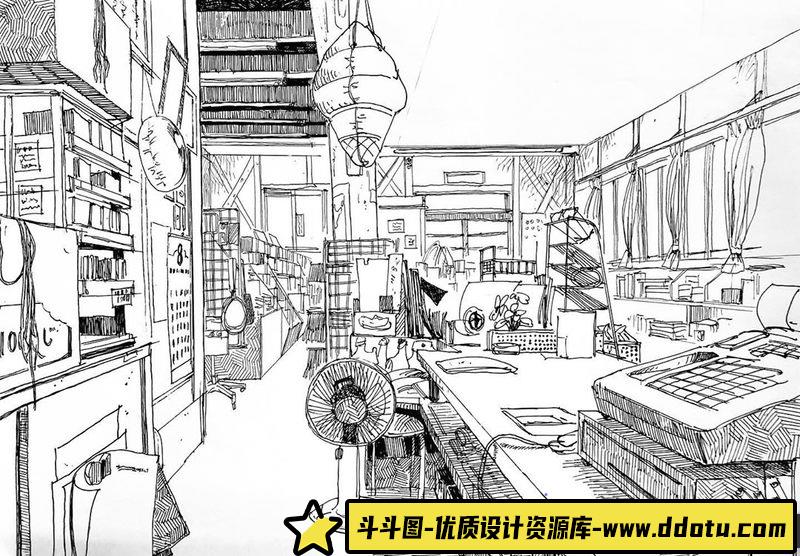 OMAO 插图手稿教程-创作学习-180MB-316P-11V