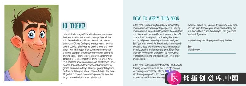 Mitch背景创作-创作学习-409M-77张+1PDF+1视频