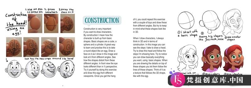 Mitch角色设计-创作学习-519MB-56张+1PDF+2视频