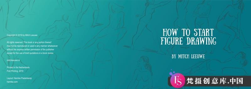 Mitch人物速写-创作学习-185MB-31张+1PDF+1视频