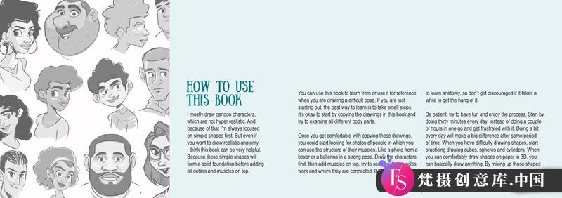 Mitch头部解剖-创作学习-339MB-44张+1PDF+1视频