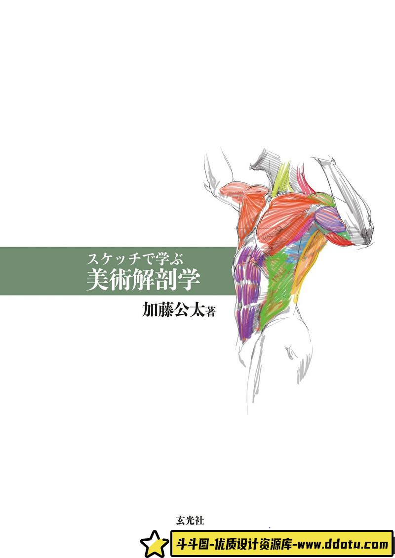 素描中的美术解剖学-创作学习-72MB-98P-1PDF