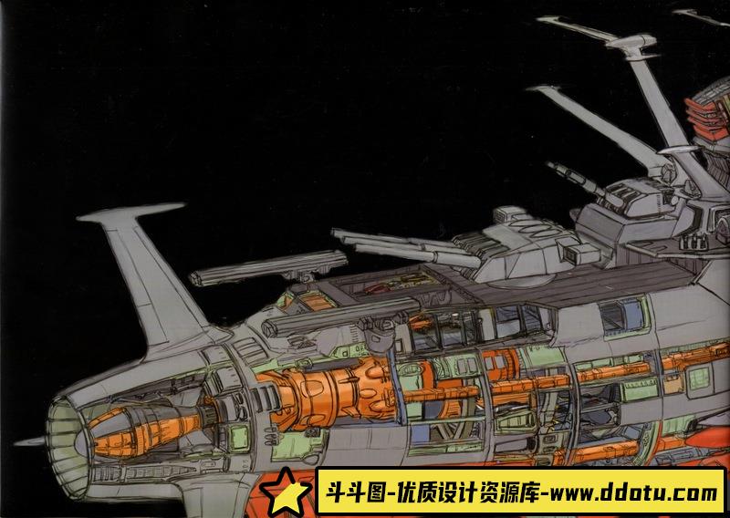 宇宙战舰大和号2199 公式设定集 II-创作学习-2.28GB-378P