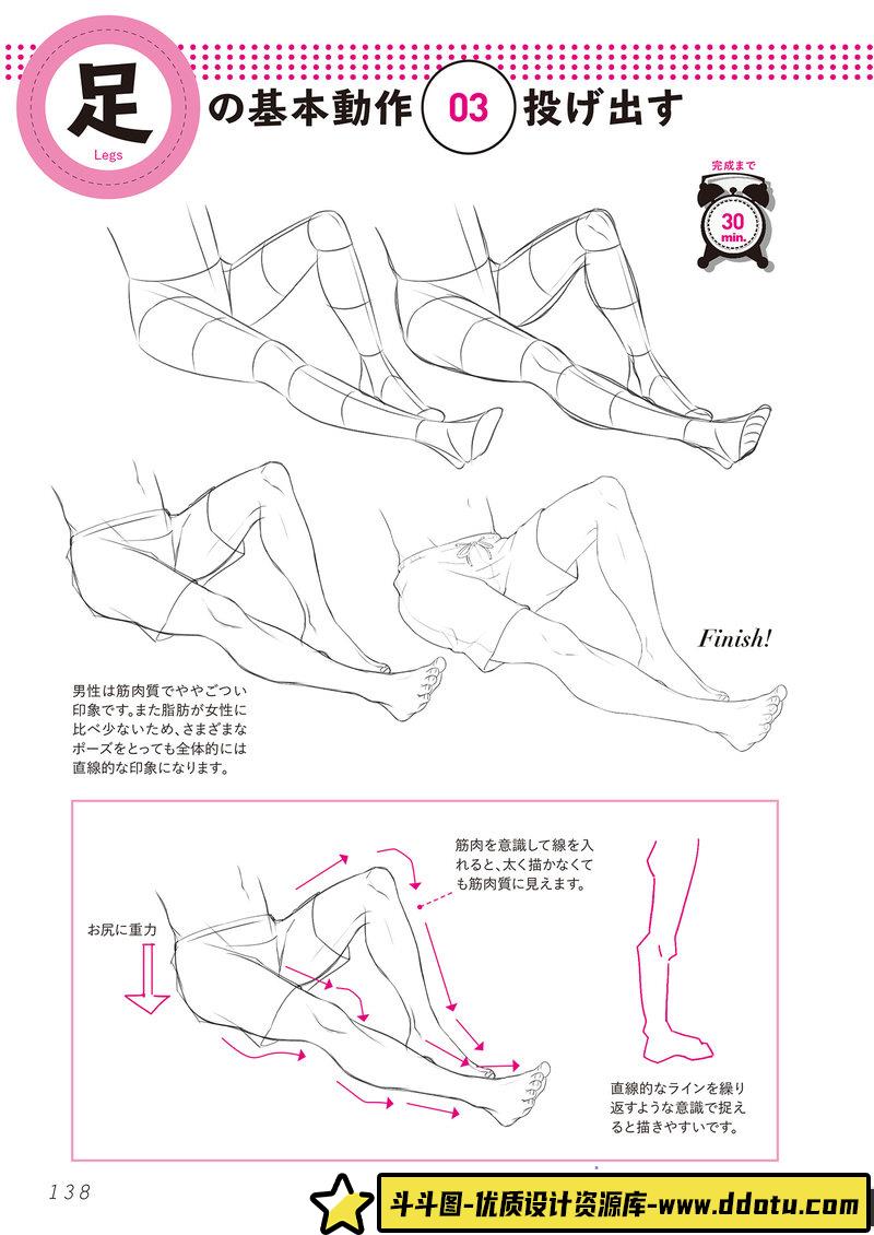 手和脚的画法-创作学习-125MB-195P-1PDF