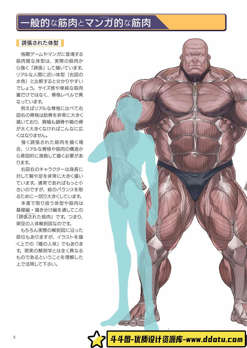 强壮肌肉的画法-创作学习-127M-148P-1PDF