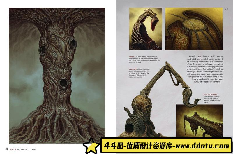 Scorn蔑视 美术设定集-创作学习-1.89G-97P