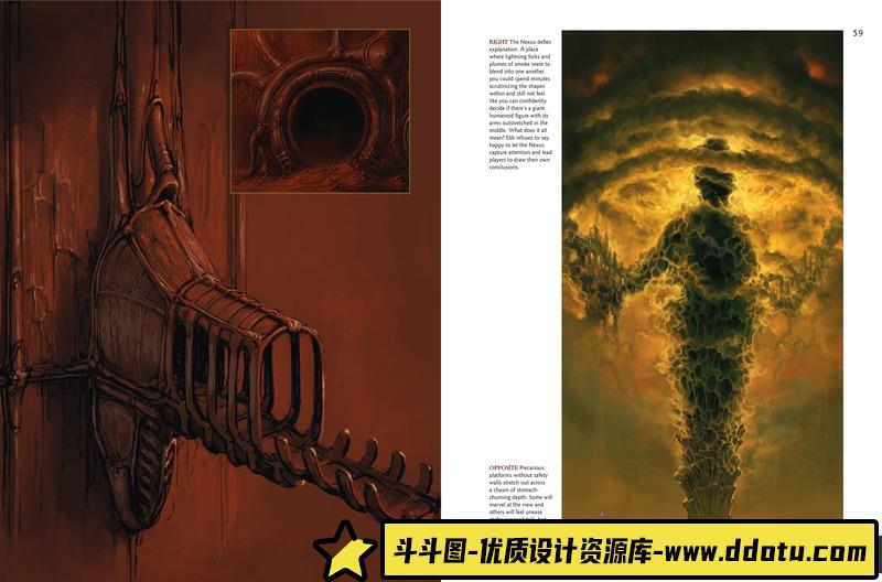 Scorn蔑视 美术设定集-创作学习-1.89G-97P