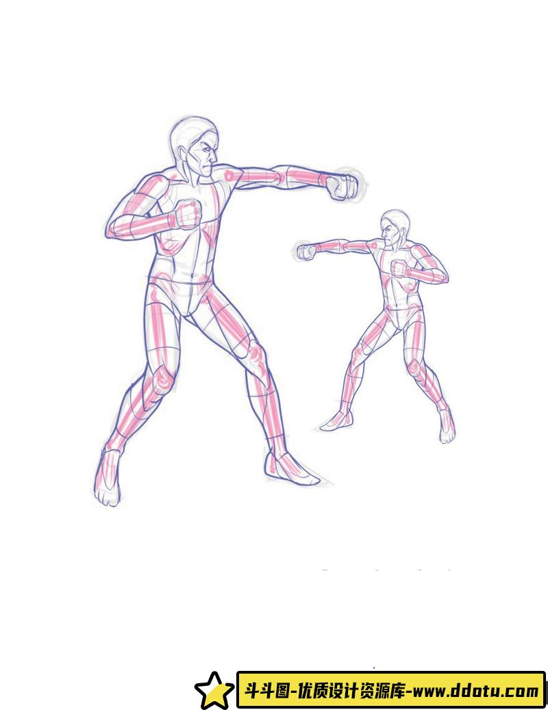 艺术家绘画站立姿势-创作学习-48MB-143P-1PDF