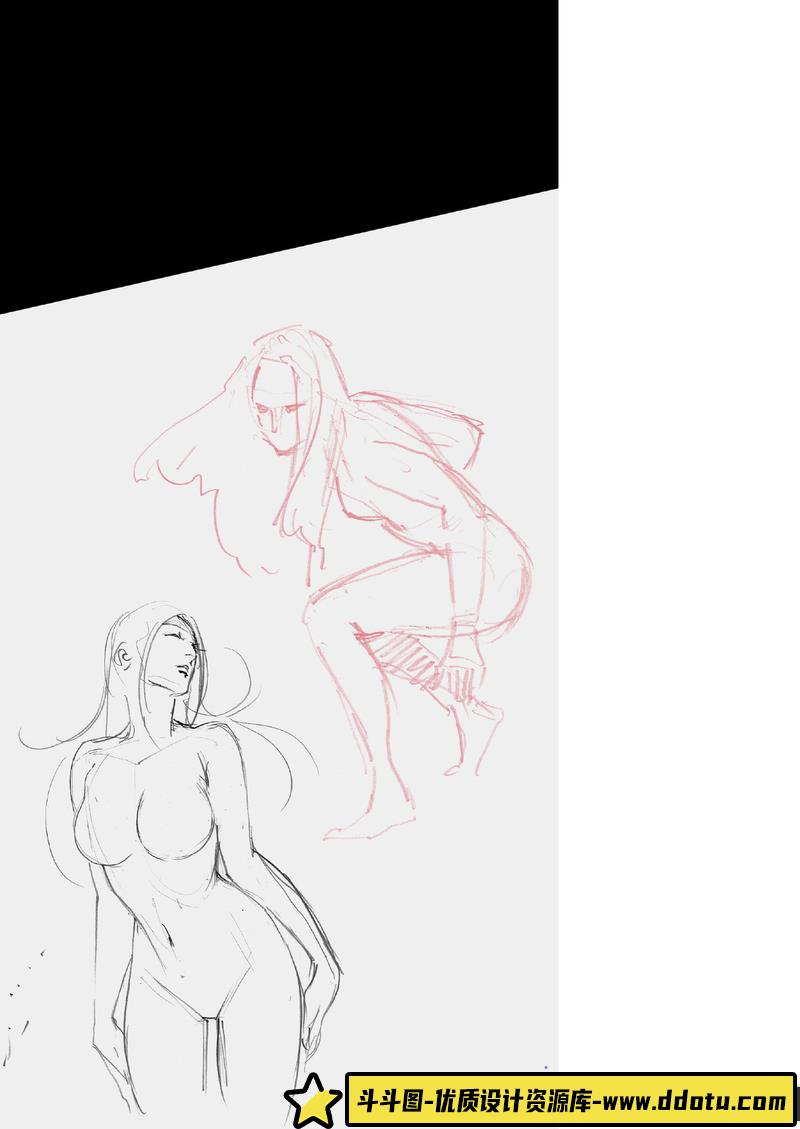羽山淳一 运动中人物的素描集 女生篇-创作学习-87M-148P-1PDF