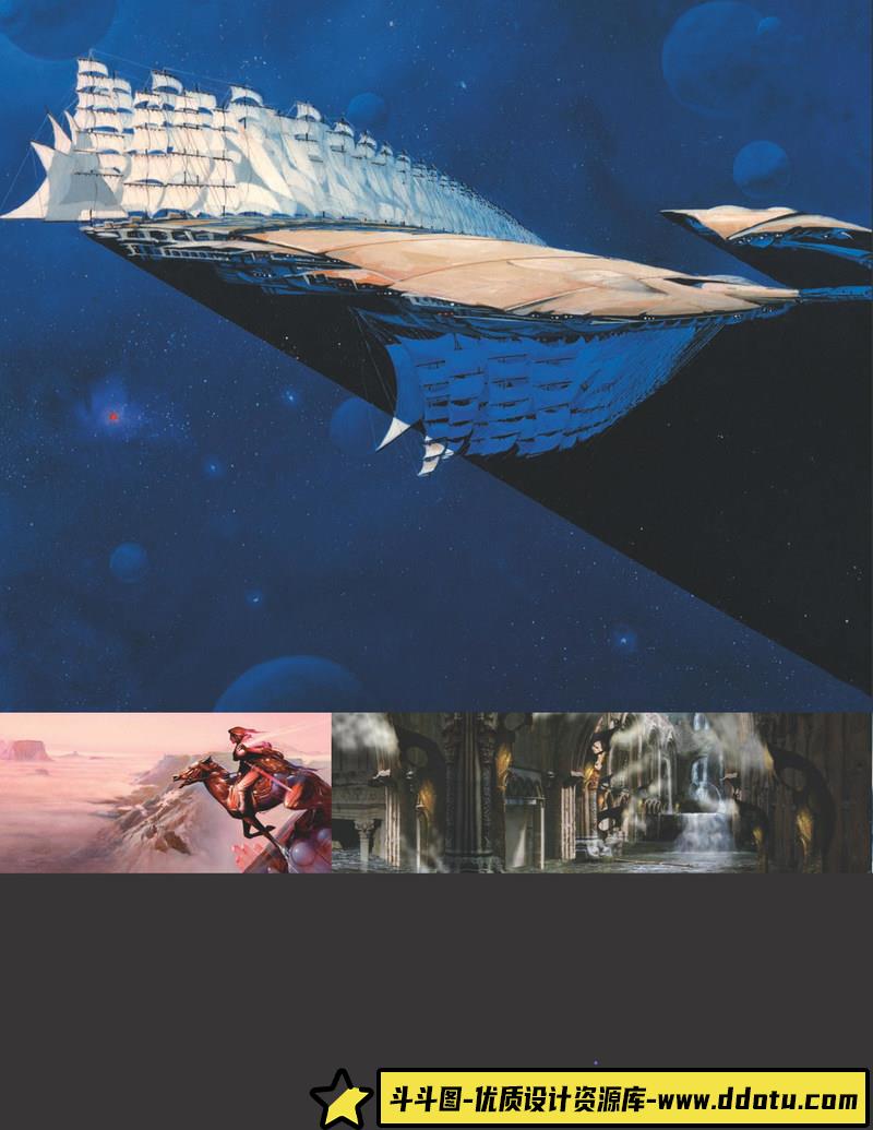 绘制奇幻风景和城市景观-创作学习-153M-130P-1PDF