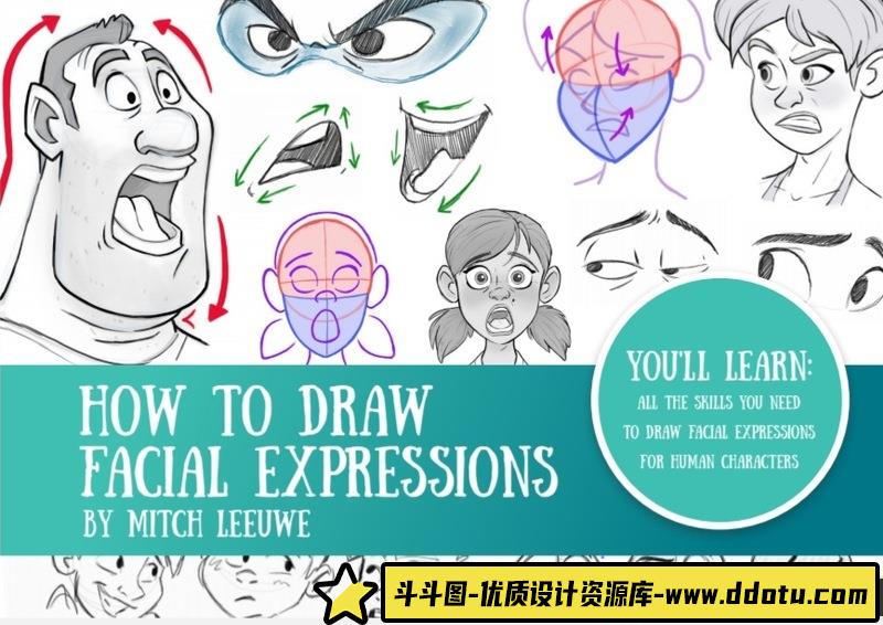 Mitch Leeuwe简易绘画合集-创作学习-135M-232P-7PDF