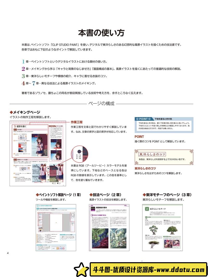 东方幻想风景的画法-创作学习-590M-167P-1PDF-37PSD