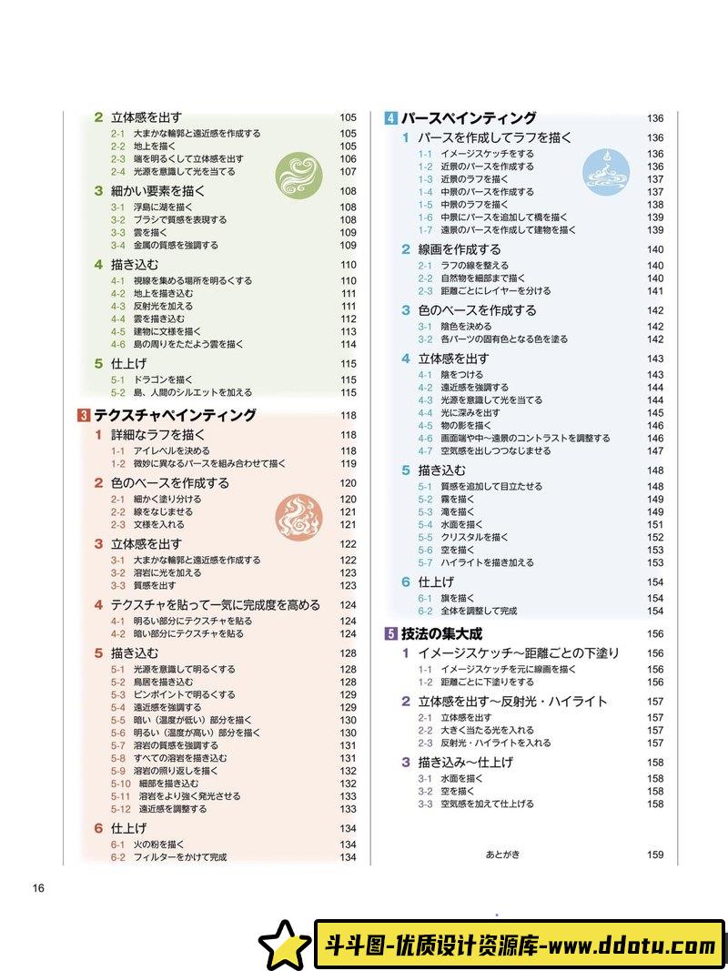 幻想风景的画法-创作学习-290M-166P-1PDF-5PSD