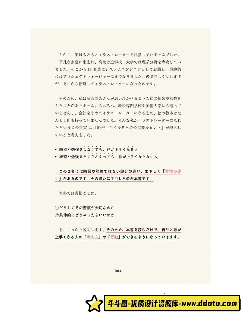 绘画水平提高习惯-创作学习-74M-262P-1PDF