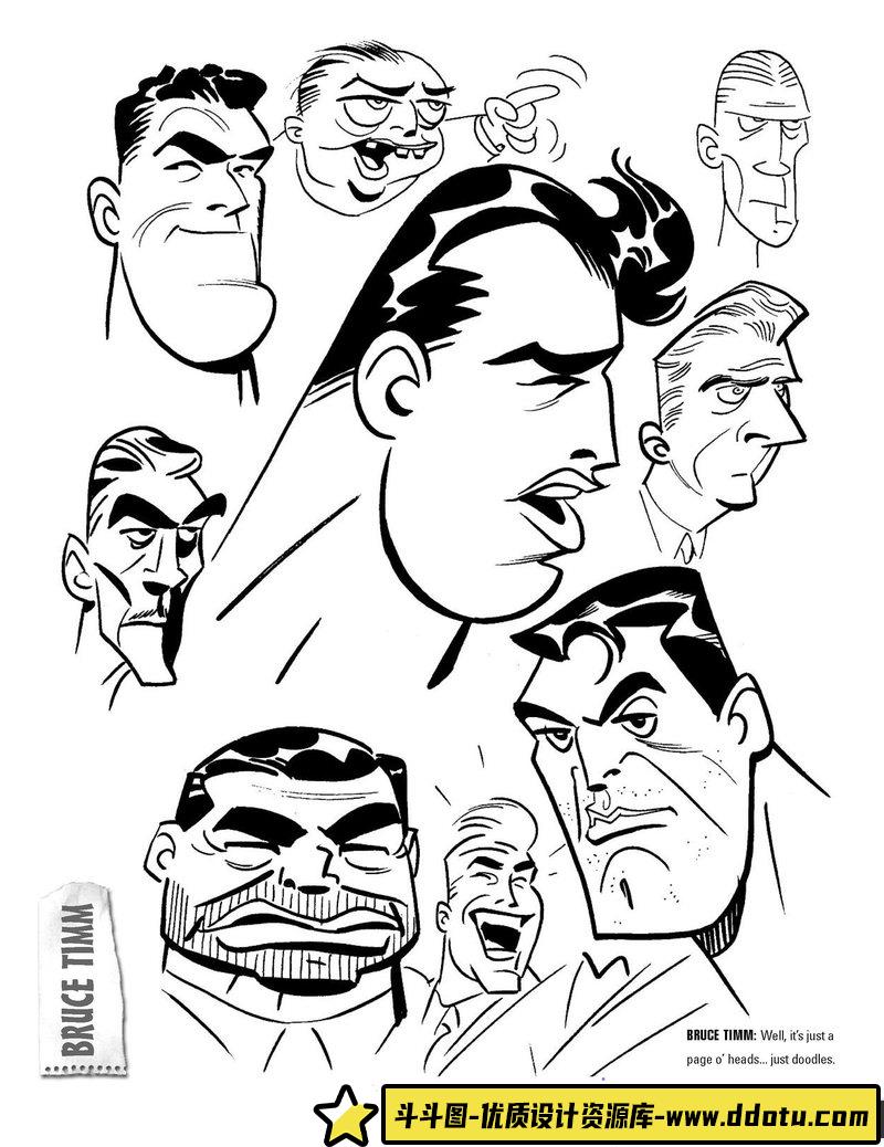 美漫系列草稿图-创作学习-679M-1199P