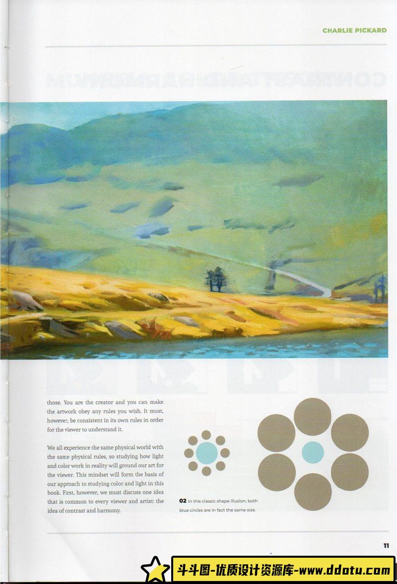 艺术家色彩和光线-创作学习-923M-384P