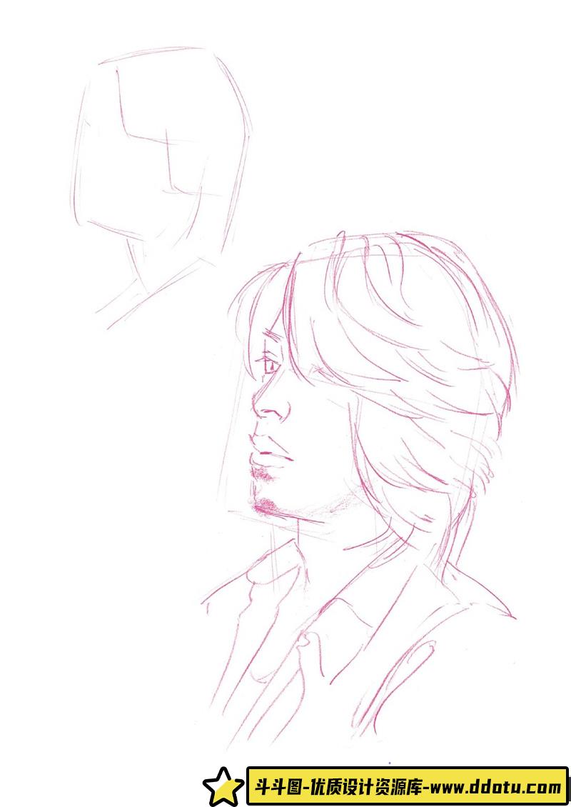 初次的人物插图课-创作学习-58M-146P-1PDF
