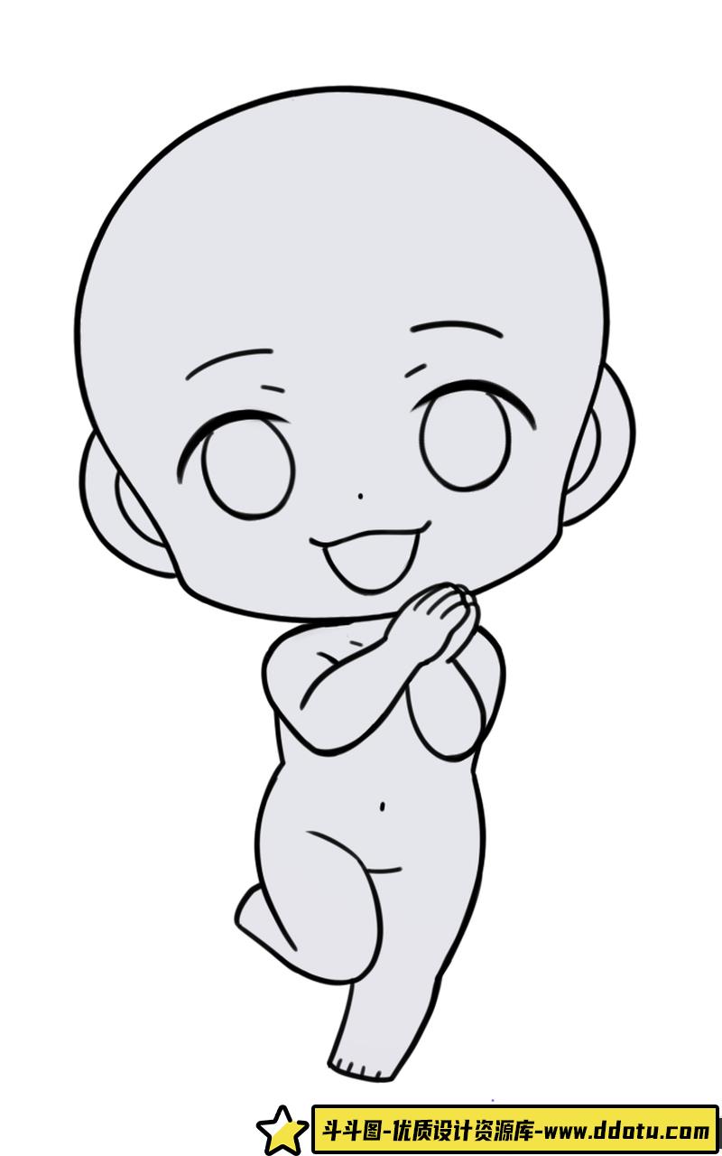 Q版人物基础表现的画法-创作学习-86M-186P-1PDF