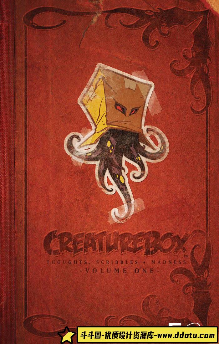CZ.018- Creature Box 美式卡通概念画集-创作学习-43MB-130P-斗斗图