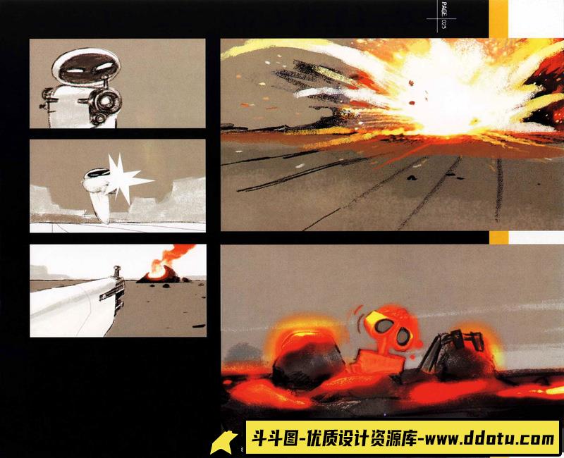 机器人总动员设定集-动画设定-72M-162P-斗斗图