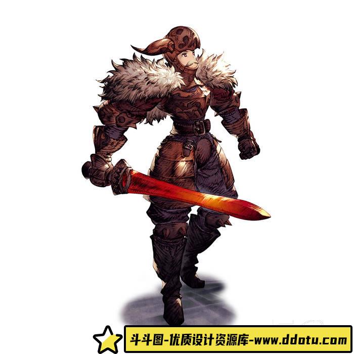 YH024- FFBE幻影战争立绘包-游戏原画专区-33MB-70P-斗斗图