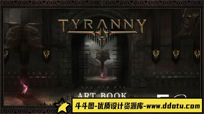 YH042- Tyranny 设定集-游戏原画-82MB-60P-斗斗图