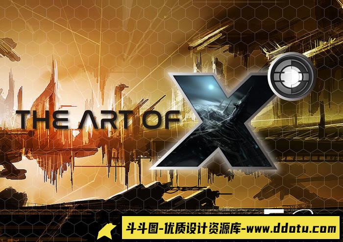 YH043- X4基奠设定集-游戏原画专区-592MB-100P-1PDF-斗斗图
