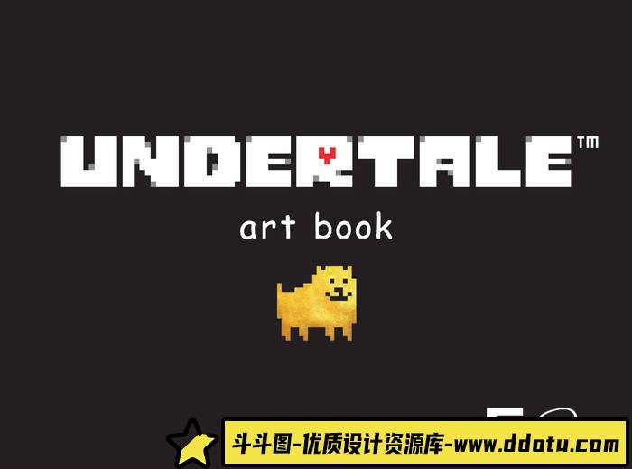 YH099- 传说之下设定集-游戏原画专区-128MB-115P-1PDF-斗斗图