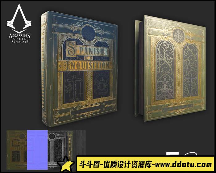 YH108- 刺客信条枭雄设定-游戏原画专区-324MB-388P-斗斗图