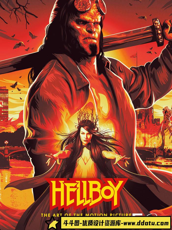 YH130- 地狱男爵3血皇后崛起设定集-影视概念专区-315MB-178P-斗斗图