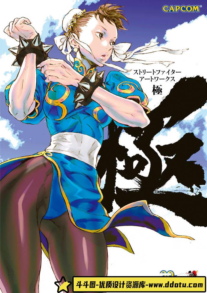 YH191- 街头霸王25周年极画册-游戏原画专区-494M-407P-1PDF-斗斗图