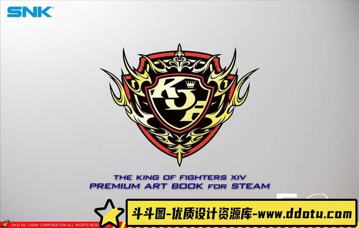 YH279- 拳皇14设定集-游戏原画专区-726MB-113P-1PDF-斗斗图