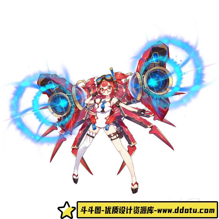 YH370- 万灵启源立绘包-游戏原画专区-130MB-168P-斗斗图