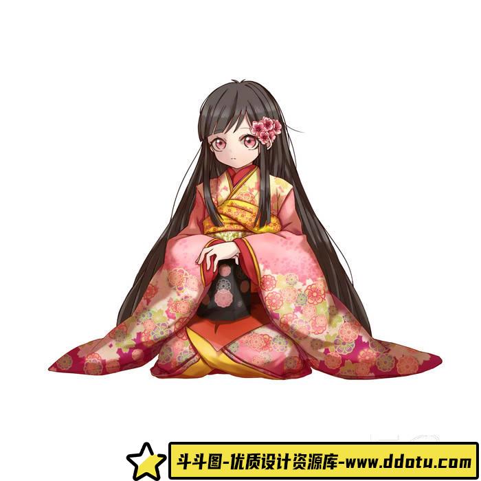 YH404- 妖怪百姬立绘包-游戏原画专区-0.98B-959P-斗斗图