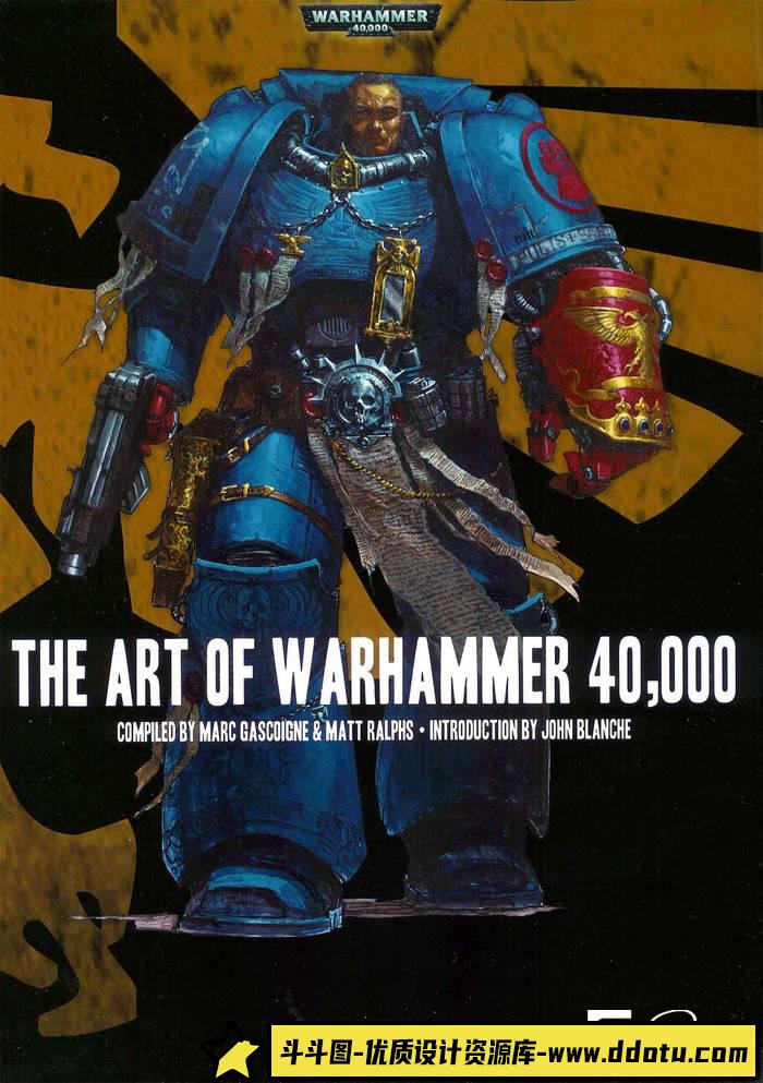 YH433- 战锤40K设定集-游戏原画专区-850MB-215P-斗斗图
