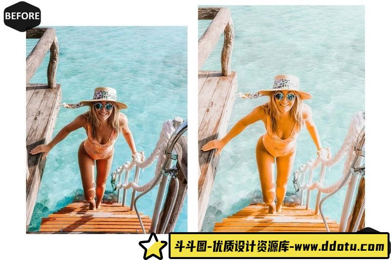 12个2021年摄影师电影制片人夏季视频剪辑调色LUT预设橙色滤镜