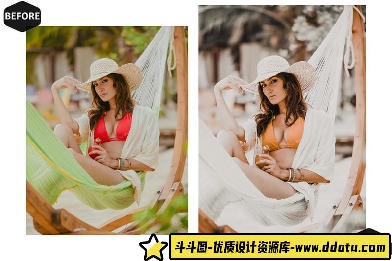 12个2021年摄影师电影制片人夏季视频剪辑调色LUT预设橙色滤镜