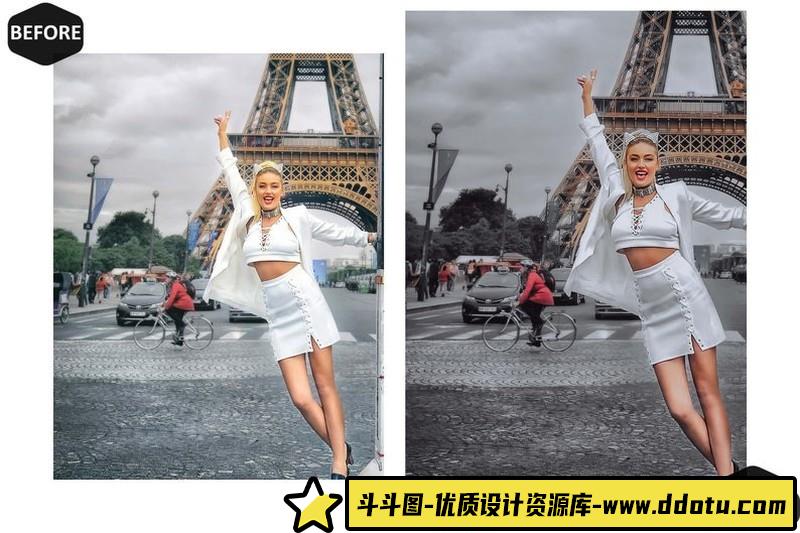 12个豪华奶油​​人像视频后期调色LUT预设AE