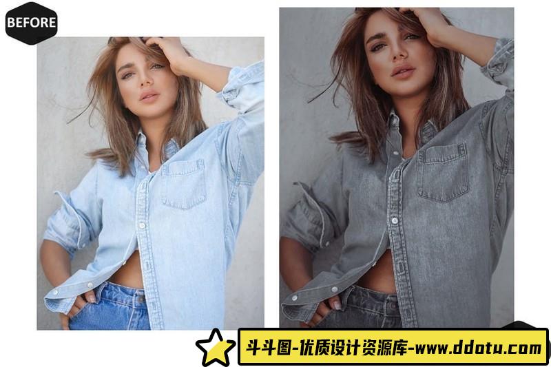 12个豪华奶油​​人像视频后期调色LUT预设AE