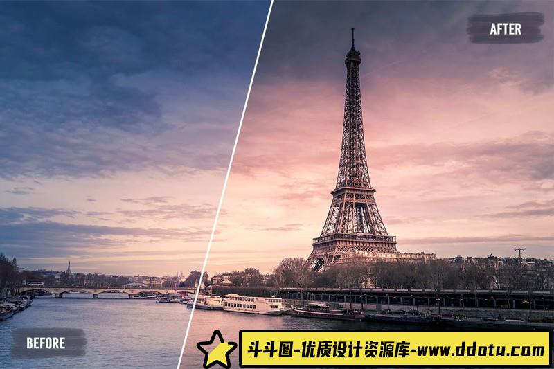 50埃及沙漠无人机电影免费LUT预设和Lightroom预设50DroneLUTsandPresets