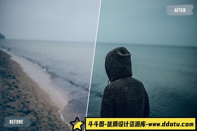 50个冰岛旅拍LUT包电影视频Vlog调色颜色分级LUT预设支持AE