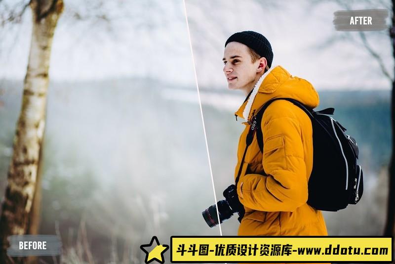 50个冰岛旅拍LUT包电影视频Vlog调色颜色分级LUT预设支持AE