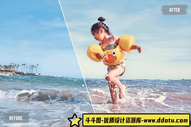 50个洛杉矶城市旅拍电影视频LUT包Vlog调色颜色分级LUT预设支持AE