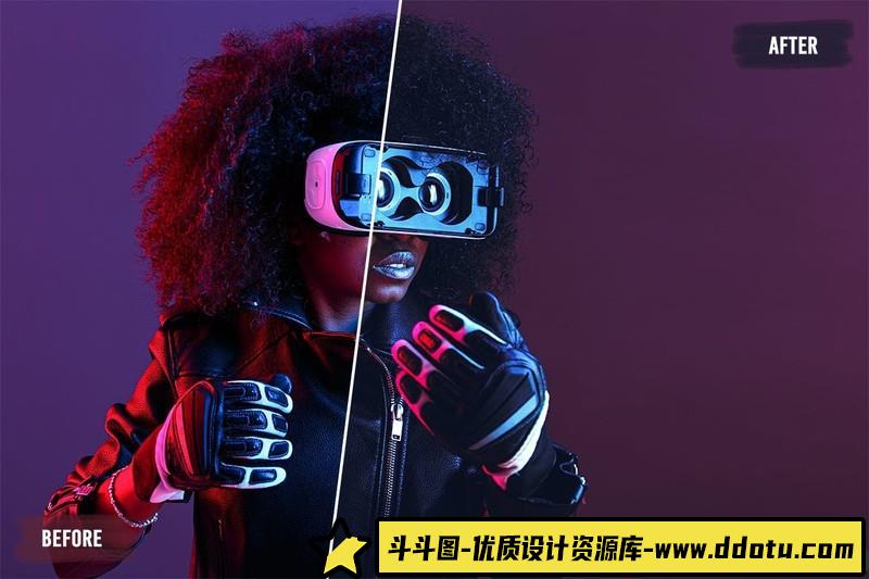 50个未来派电影Vlog视频调色LUT预设包50FuturisticLUTsandPresets