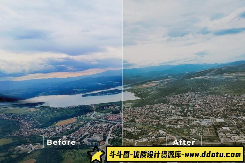 LUT预设-经典好莱坞电影色调旅行风光航拍视频调色LUTs预设第四季