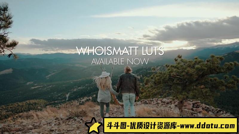 LUT预设-索尼a7sIII和佳能R5电影婚礼视频后期增强LUT预设WhoisMattLUTs-斗斗图