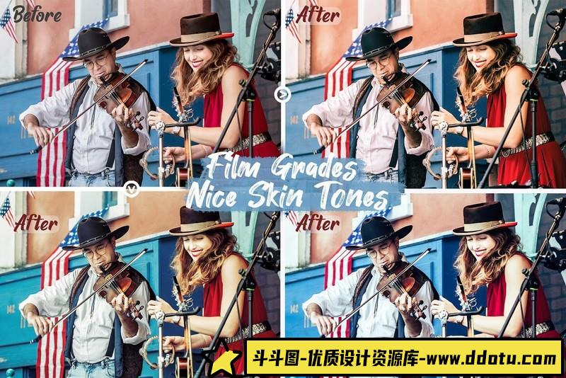 VSCO电影Vlog视频剪辑后期调色LUT预设VSCOCinematicLUTs