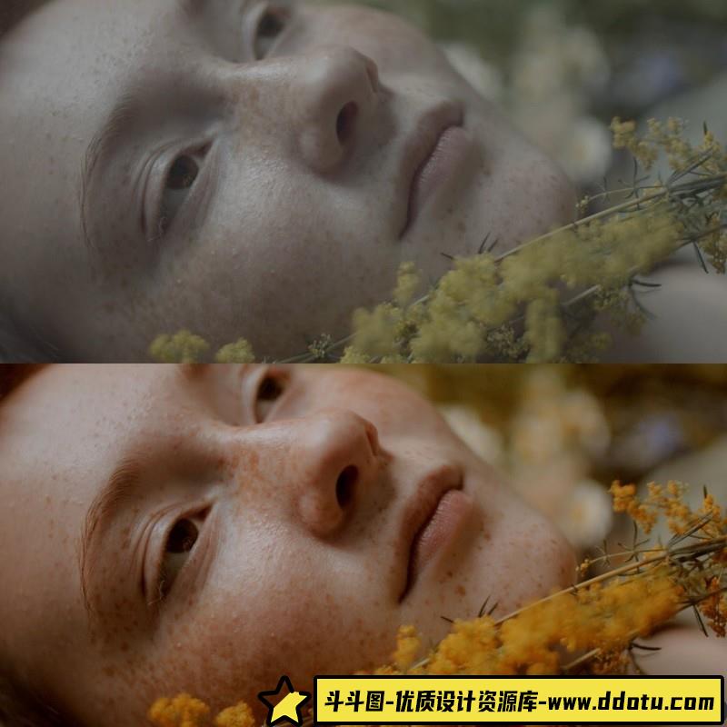 干净明亮清新通透室内人像摄影ACR预设家庭视频调色LUT预设