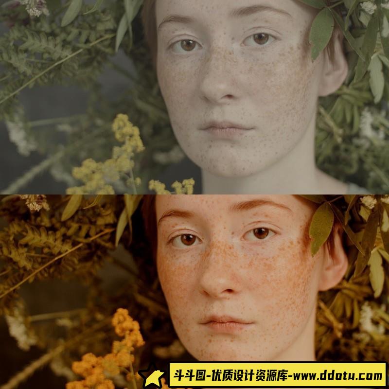 干净明亮清新通透室内人像摄影ACR预设家庭视频调色LUT预设